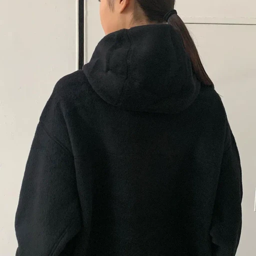 Wool Fleece Hoodie