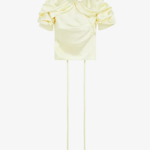 Off-The-Shoulder Draped Top