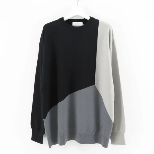Fine Wool Intarsia Knit