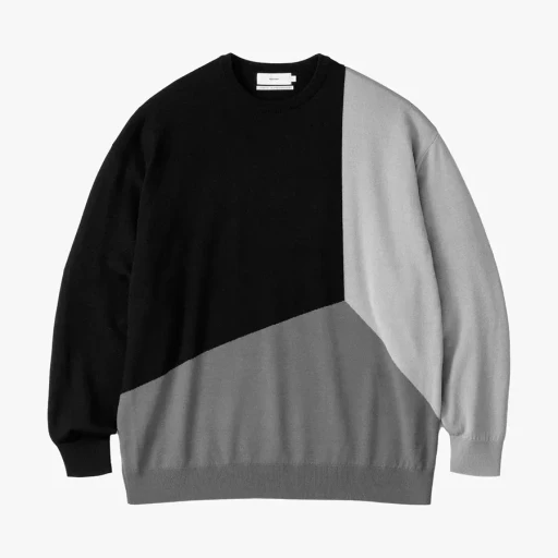 Fine Wool Intarsia Knit