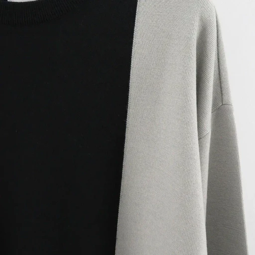 Fine Wool Intarsia Knit