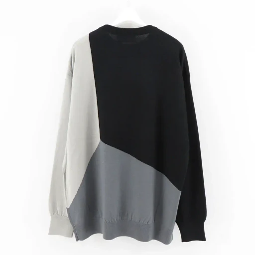 Fine Wool Intarsia Knit