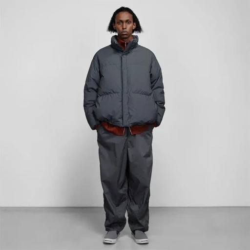 Garment Dyed Typewriter Parachute Pants