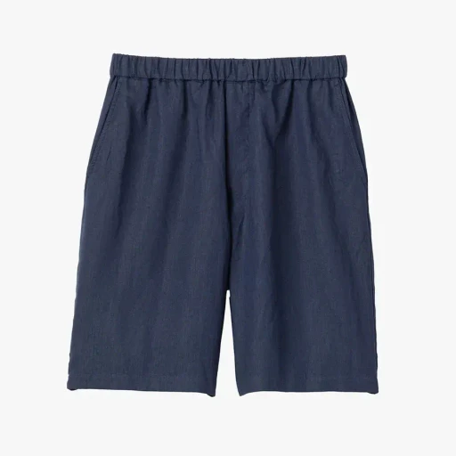Linen Track Shorts