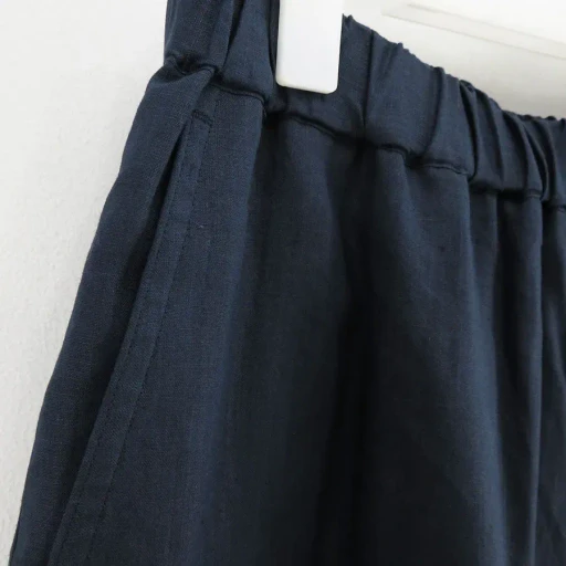 Linen Track Shorts