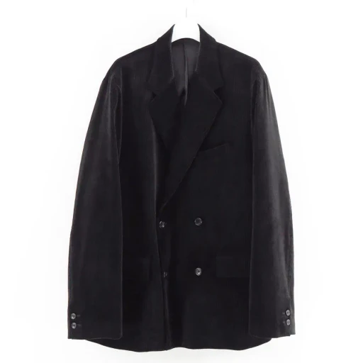 Suvin Corduroy Compact Shoulder Double Jacket