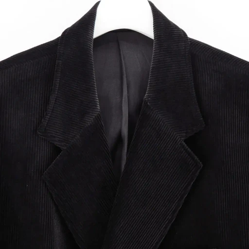 Suvin Corduroy Compact Shoulder Double Jacket