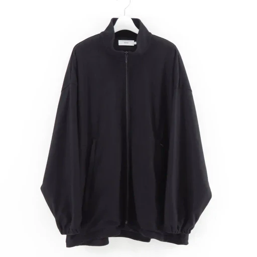 Wool Smooth Flannel Track Blouson