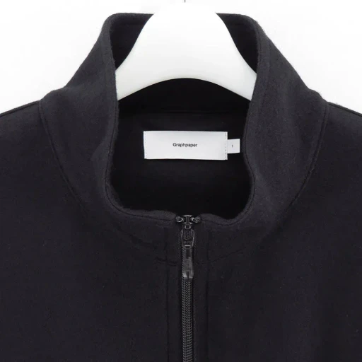 Wool Smooth Flannel Track Blouson