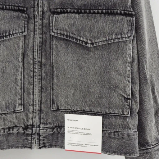 Selvage Denim Zip Jacket
