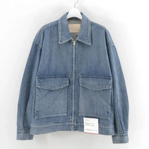 Selvage Denim Zip Jacket