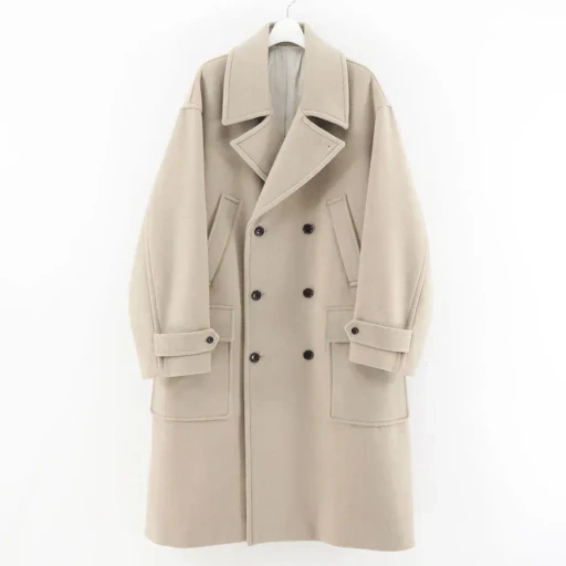 Light Melton Pea Coat