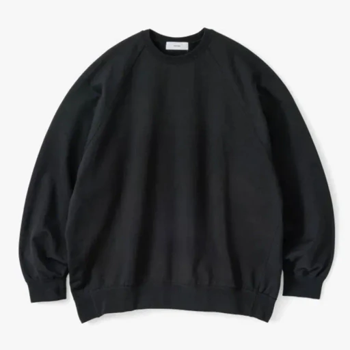 Ultra Compact Terry Crew Neck Sweater