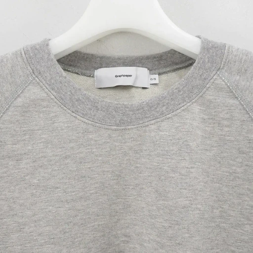 Ultra Compact Terry Crew Neck Sweater