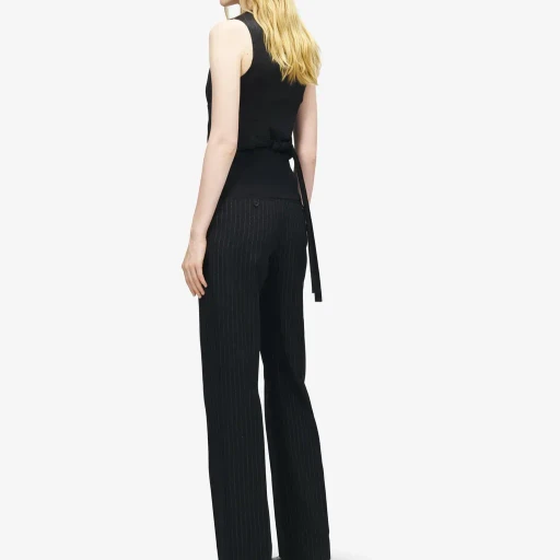 Pinstriped Tailored Waistcoat