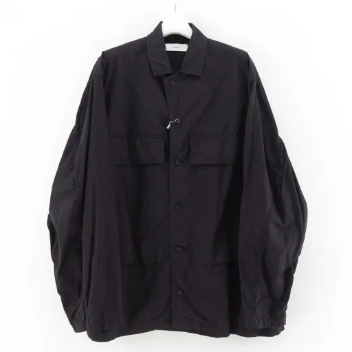 Garment Dyed Typewriter Fatigue Shirt