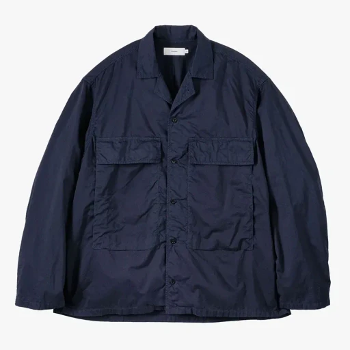 Garment Dyed Typewriter Fatigue Shirt