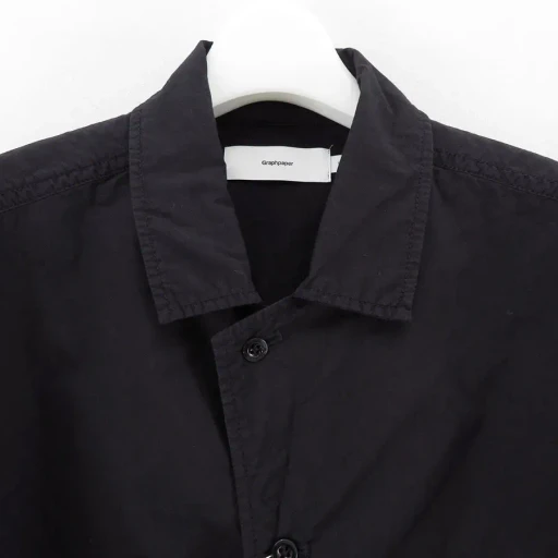 Garment Dyed Typewriter Fatigue Shirt