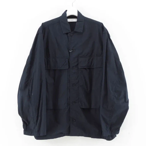 Garment Dyed Typewriter Fatigue Shirt