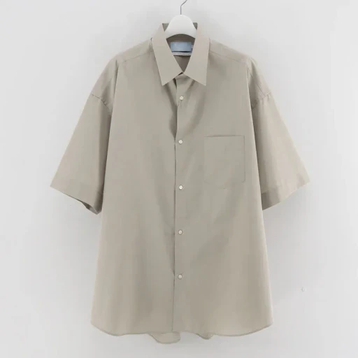 Alumo For Gp S/S Oversized Regular Collar Shirt