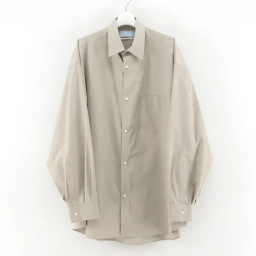 Alumo For Gp L/S Oversized Regular Collar Shirt