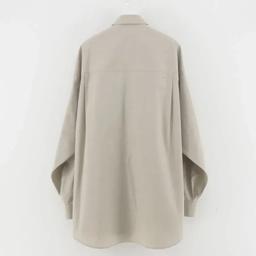 Alumo For Gp L/S Oversized Regular Collar Shirt