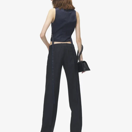 Pinstriped Tailored Waistcoat