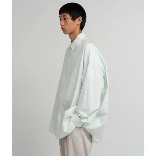 Alumo For Gp L/S Oversized Regular Collar Shirt
