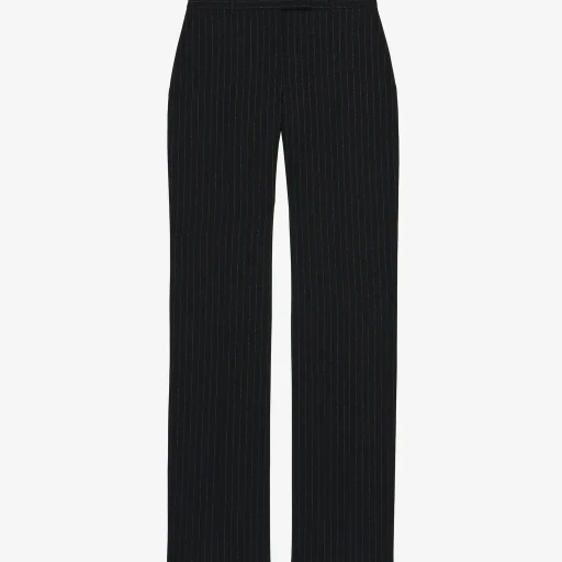 Pinstriped Tailored Trousers