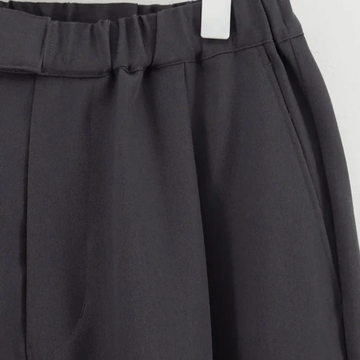 Scale Off Wool Wide Chef Pants