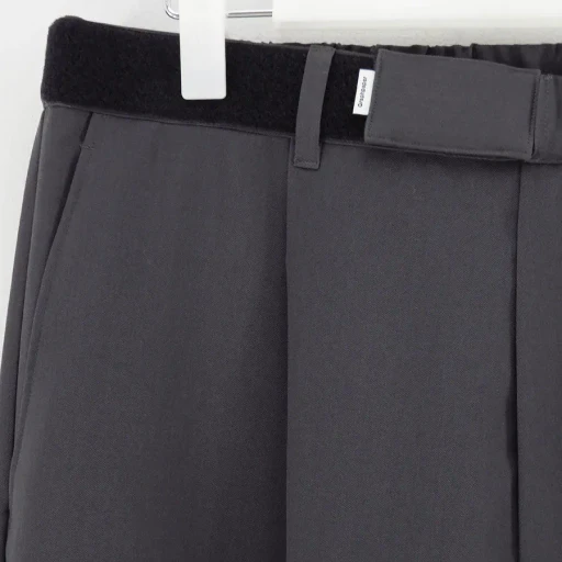 Scale Off Wool Wide Chef Pants