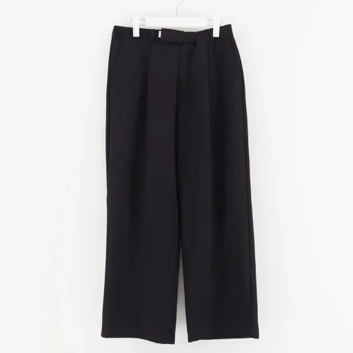 Scale Off Wool Wide Chef Pants