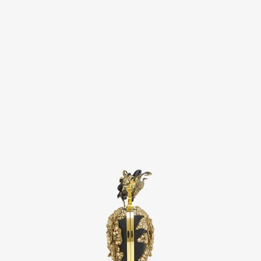 Rose & Snake Knuckle Clutch
