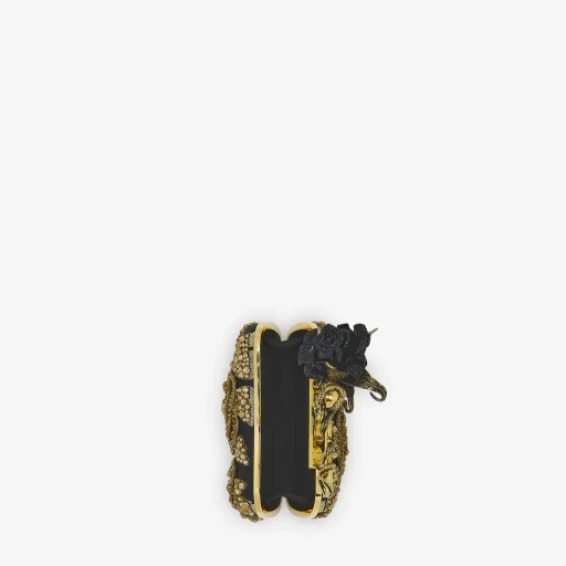 Rose & Snake Knuckle Clutch