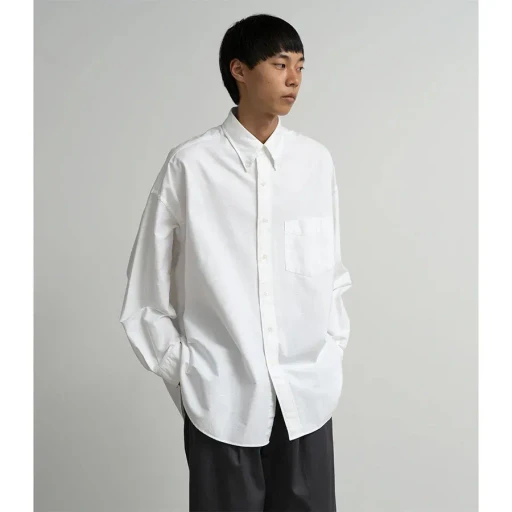 Oxford L/S Oversized B.D Shirt