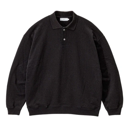 Azuma Terry Pullover Polo Sweat