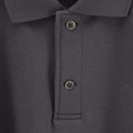 Azuma Terry Pullover Polo Sweat