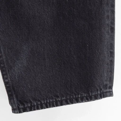 Selvage Denim Two Tuck Tapered Pants