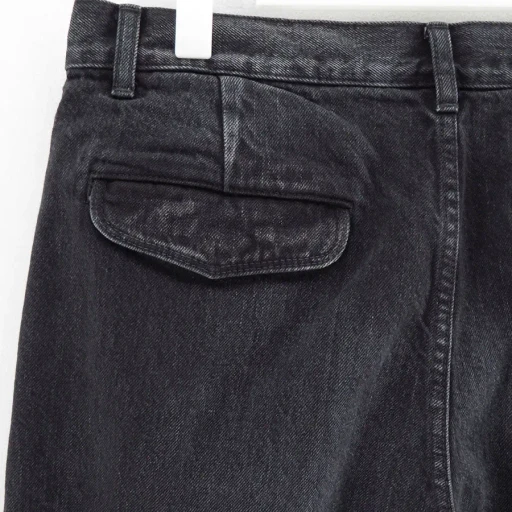 Selvage Denim Two Tuck Tapered Pants