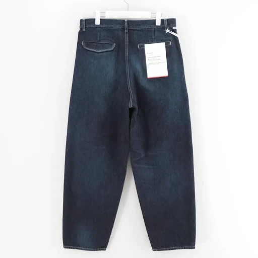 Selvage Denim Two Tuck Tapered Pants