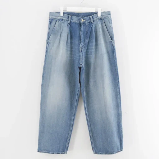 Selvage Denim Two Tuck Pants