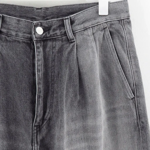 Selvage Denim Two Tuck Pants
