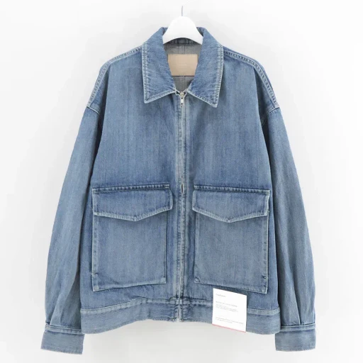 Selvage Denim Zip Jacket