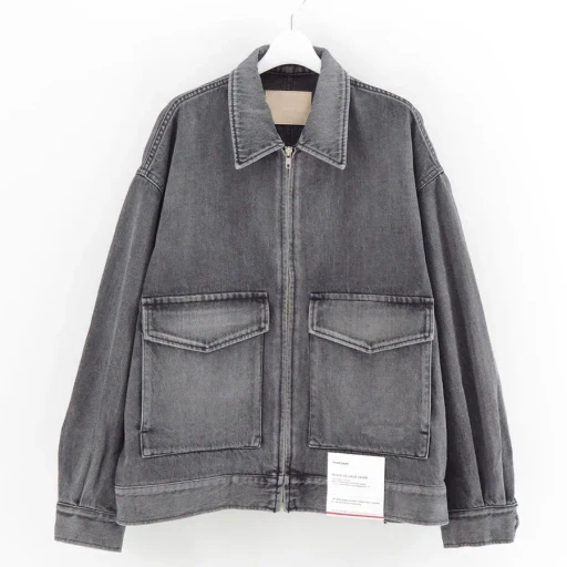 Selvage Denim Zip Jacket