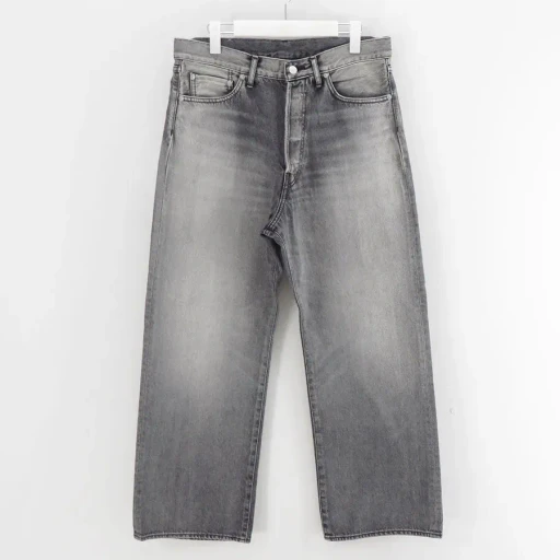 Selvage Denim Five Pocket Wide Straight Pants
