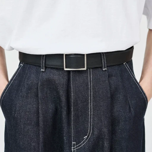 Graphpaper Holeless Leather Classic Belt