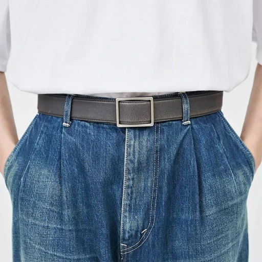 Graphpaper Holeless Leather Classic Belt