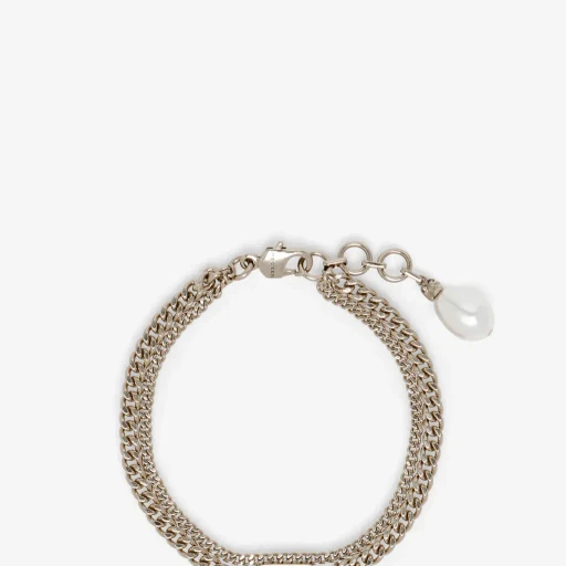 Skull & Crystal Bracelet