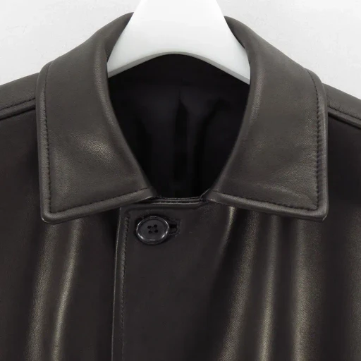Lamb Leather Car Coat