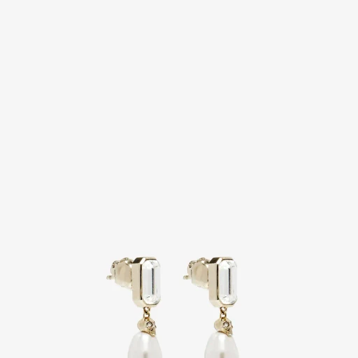 Skull & Crystal Earrings